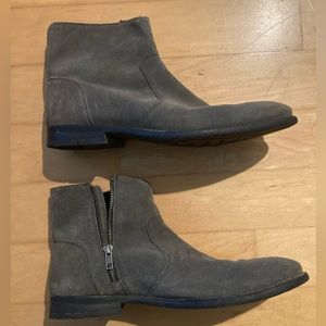 Men’s ASOS Chelsea boots - Size 10.5 - grey suede